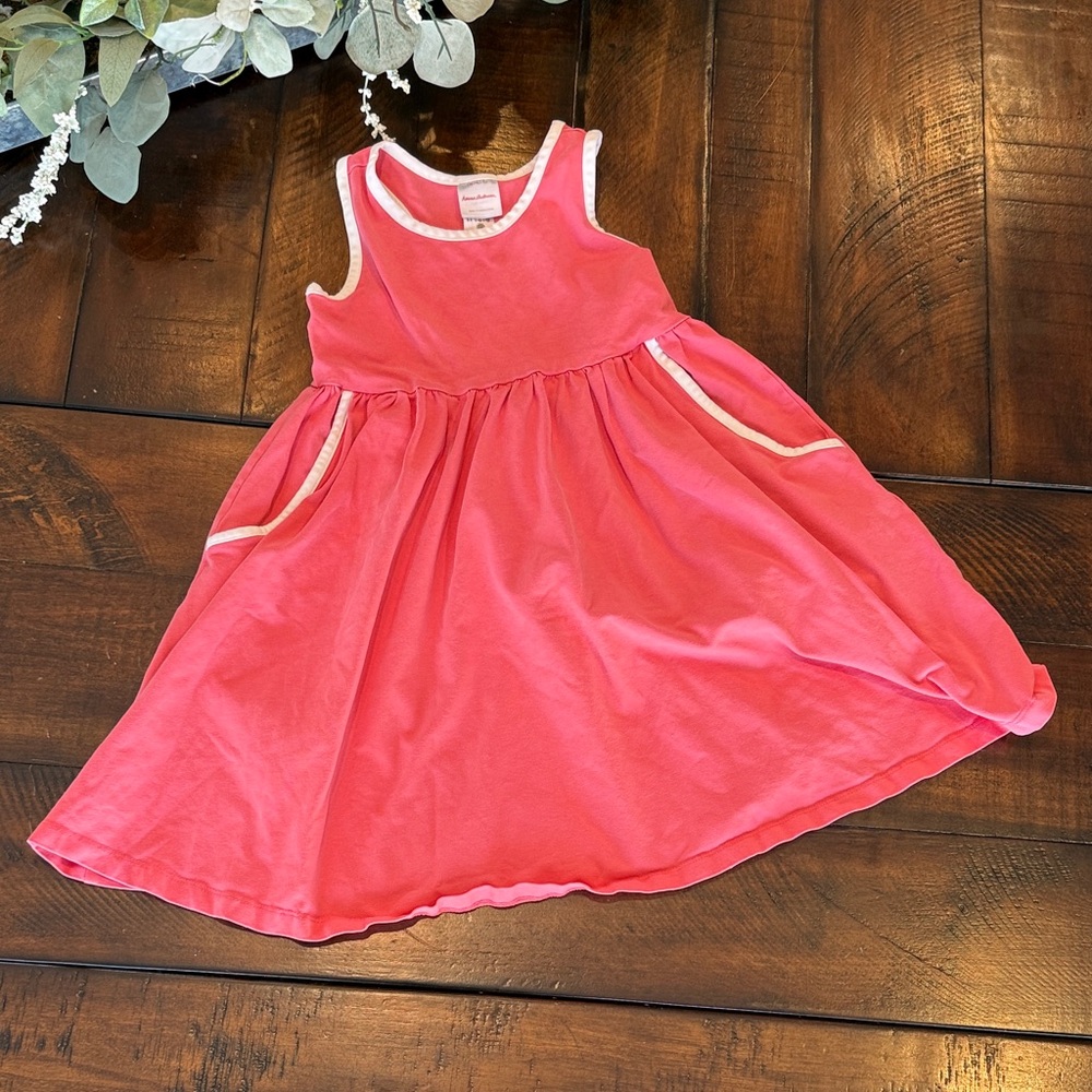Hanna Andersson Bright Pink Sleeveless Dress